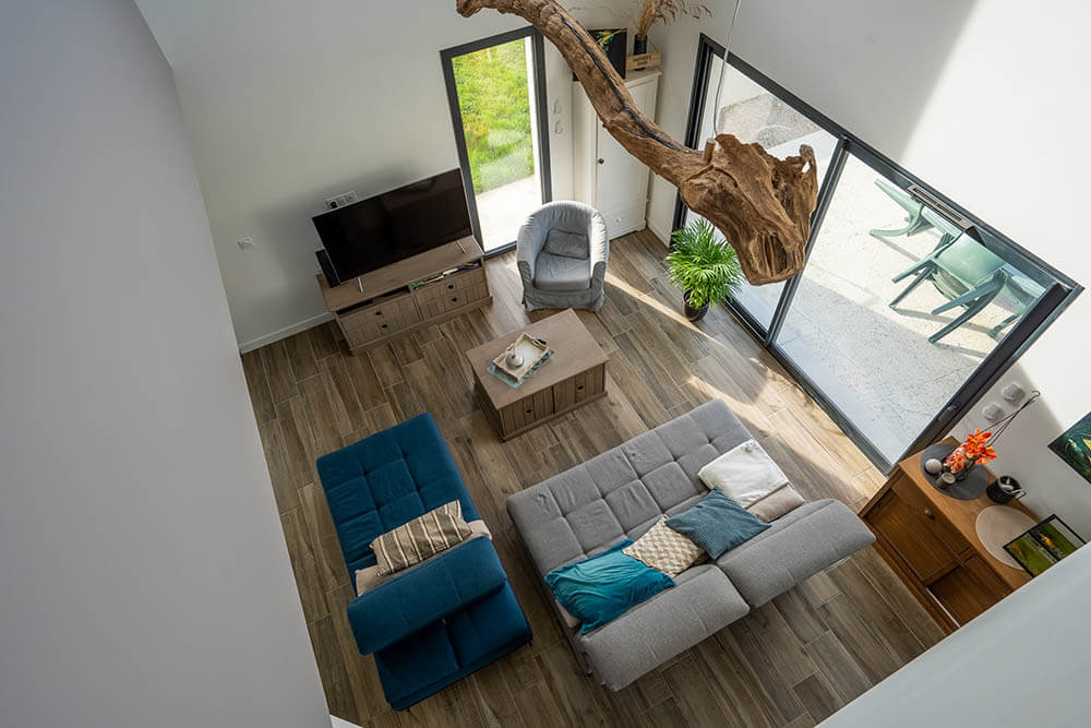 maison valtrea salon vue du dessus